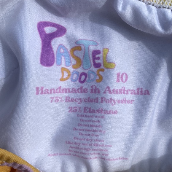 Pastel Doods Dreamy Bikini Swimsuit - Picture 7 of 8